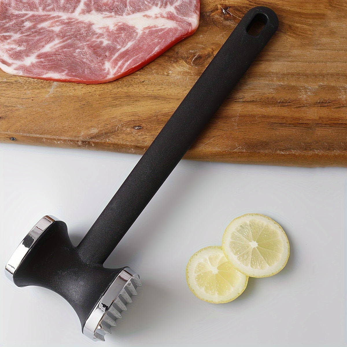 Kraftfuld Kødhammer med Ergonomisk Greb – Uundgåelig Køkkenredskab