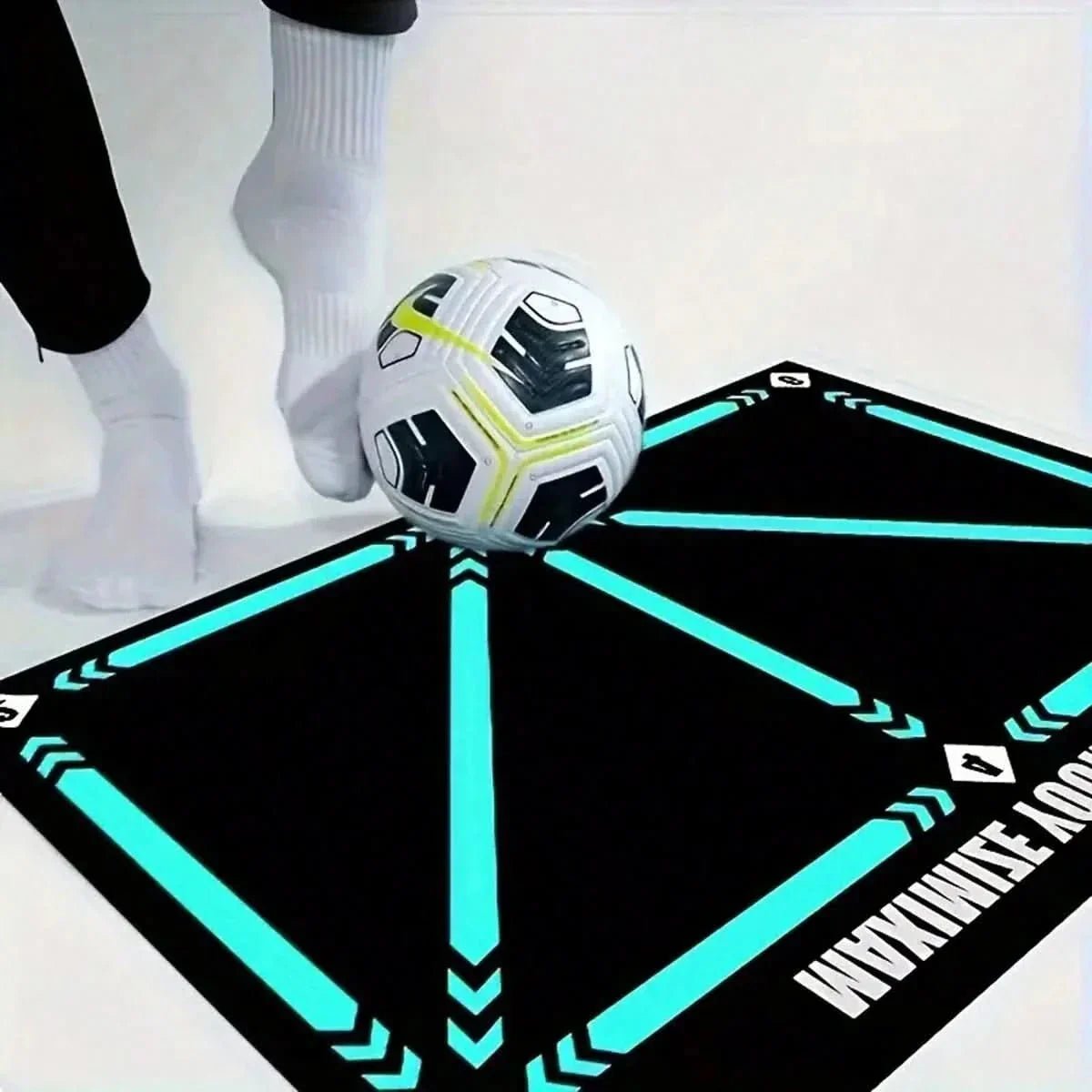 Halkfritt för fotbollsträning – perfekt för effektiv hemmaträning
