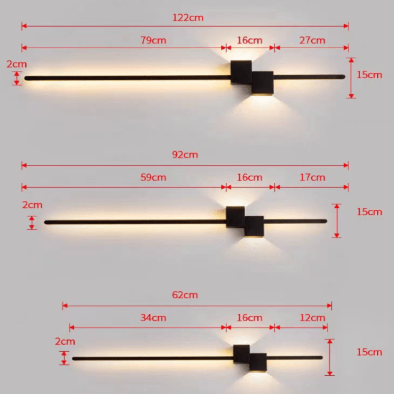 Minimalistisk LED-applikation för en modern miljö – LINESTRIPE