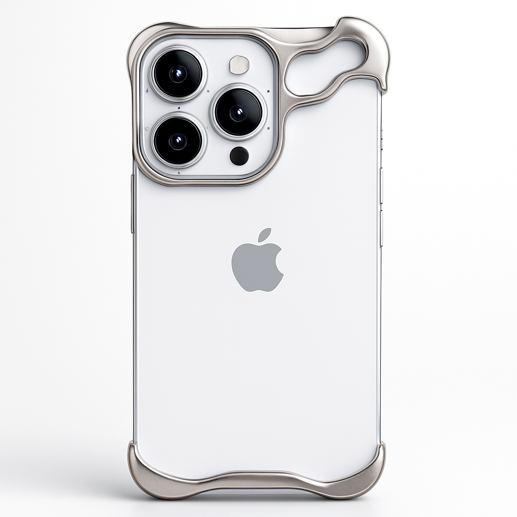 Smal smartphoneficka med minimalistisk design