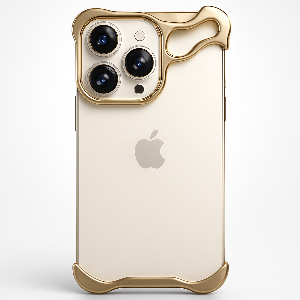 Smal smartphoneficka med minimalistisk design