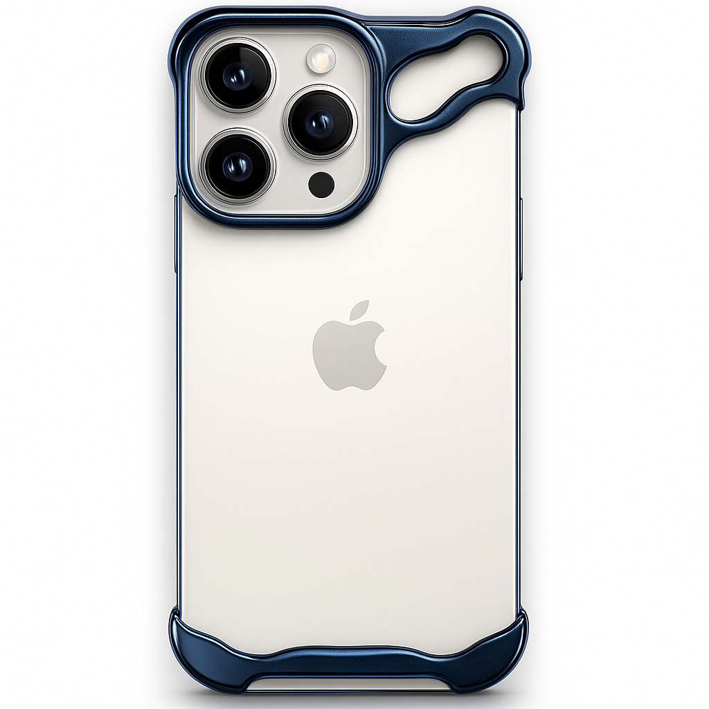 Smal smartphoneficka med minimalistisk design