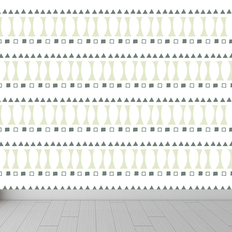 Abstrakt mönstrad tapet i modern design av non-woven material