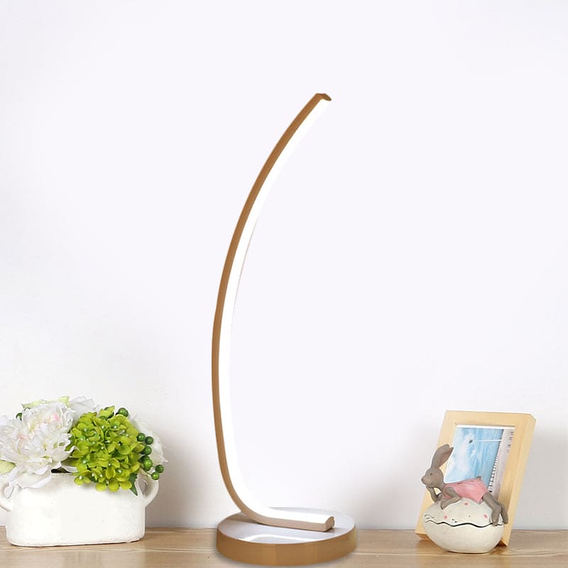 Fleksibel Bordlampe med Moderne Design og Justerbar Lystyring
