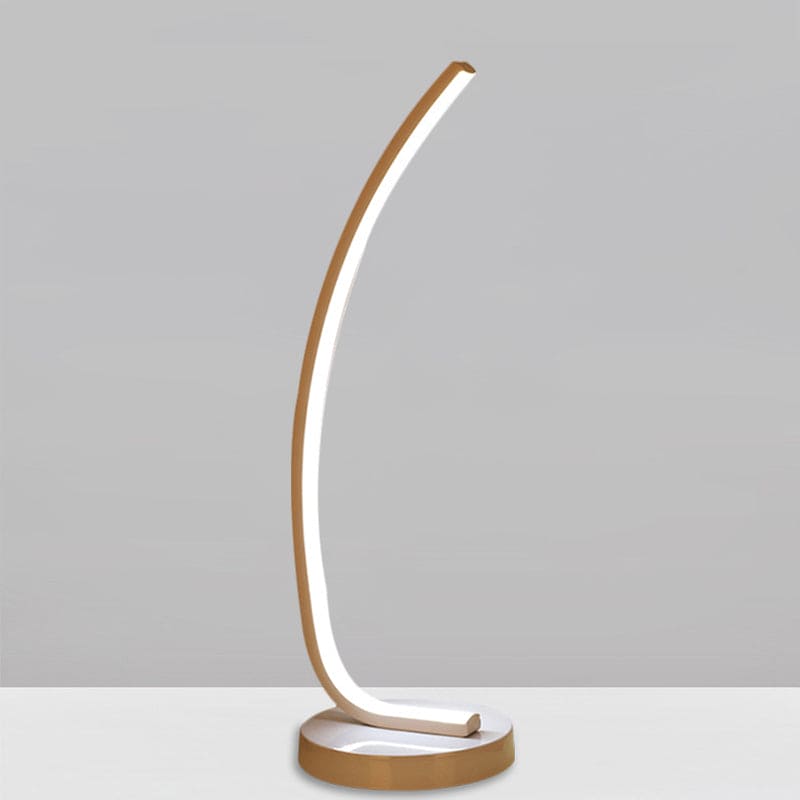 Fleksibel Bordlampe med Moderne Design og Justerbar Lystyring