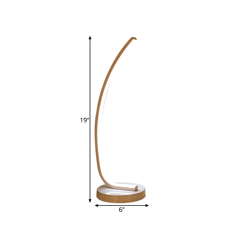Fleksibel Bordlampe med Moderne Design og Justerbar Lystyring