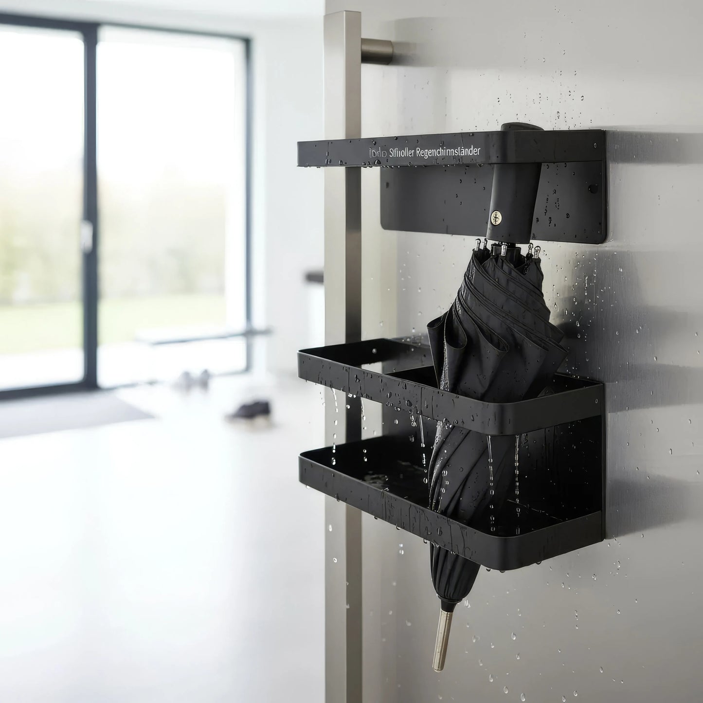 Elegant paraplyholder i jern - Stilfuld og funktionel