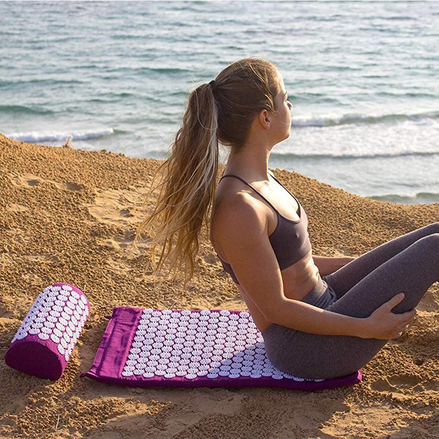 Set med Akupressurmatta och Kudde – ZenComfort