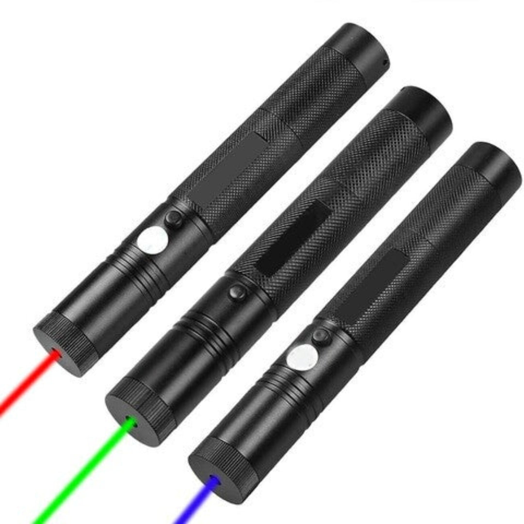 Kraftfull uppladdningsbar laserlampa för utomhusbruk