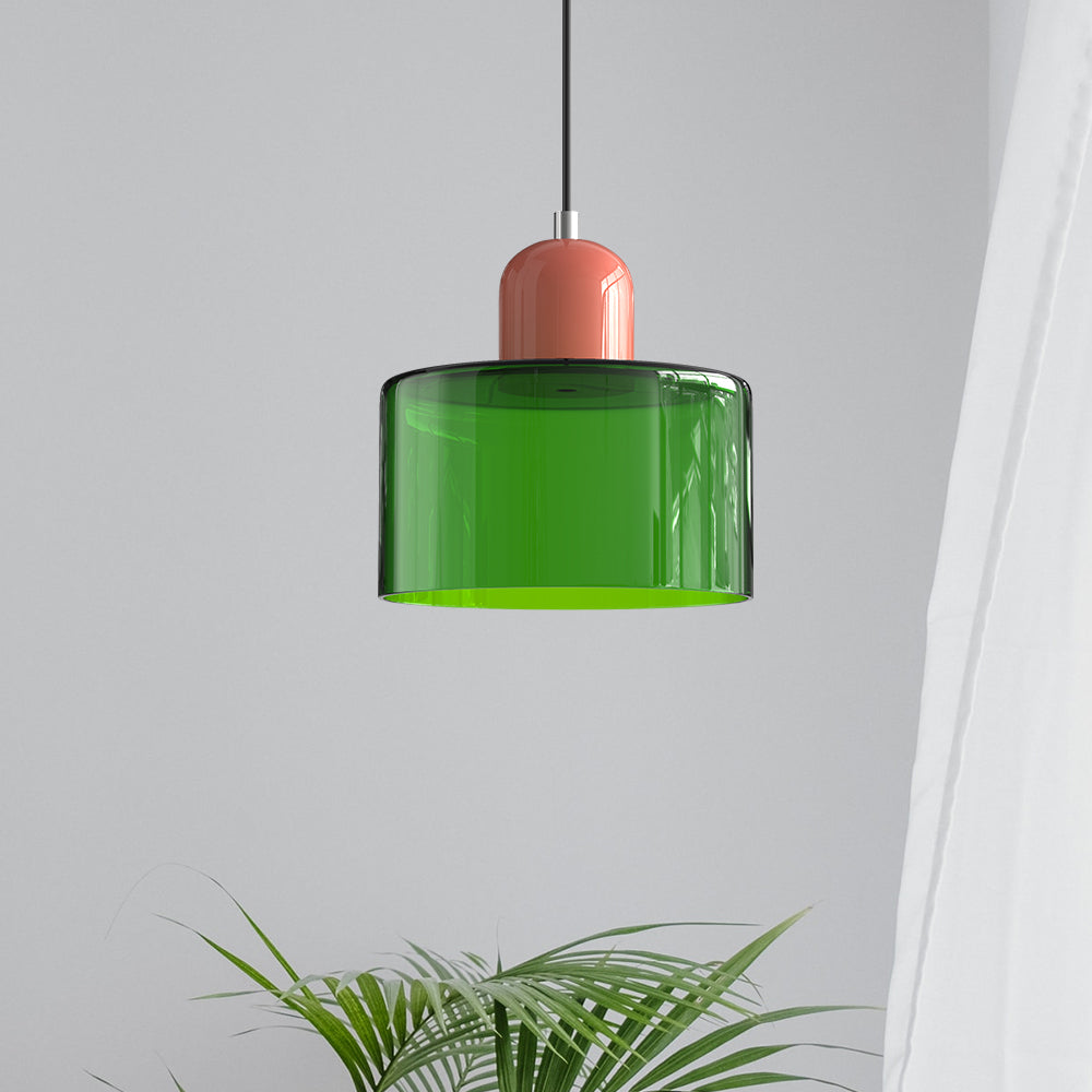 Elegant Glaspendel med Justerbar Højde – Perfekt til Moderne Hjem