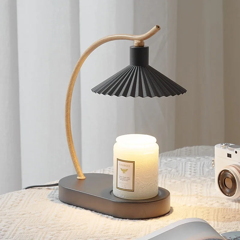 Elegant lysvarmer lampe til hyggelig atmosfære i hjemmet