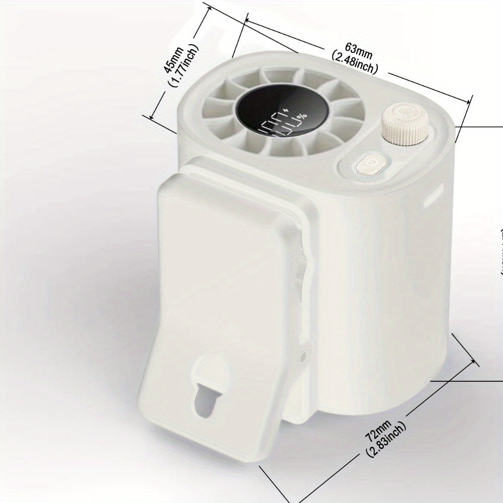Miniventilator AirFlowClip – Effektiv kylning överallt