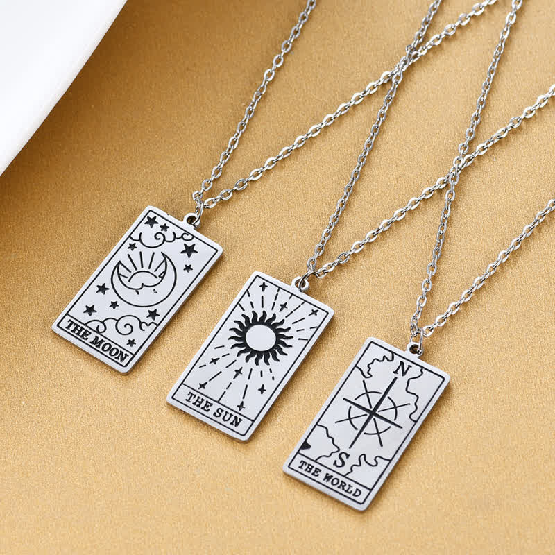 Vintage Tarot Kort Pendant – Lykkeamulet