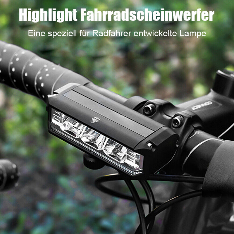 Ultra-Hell Genopladeligt LED Cykellygte – 900 Lumen Cykellys til Nattetransport