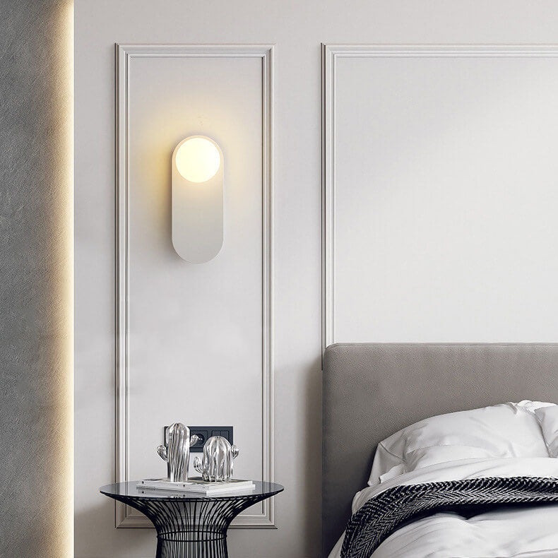 Elegant Væglampe i Glas og Metal - Moderne Design