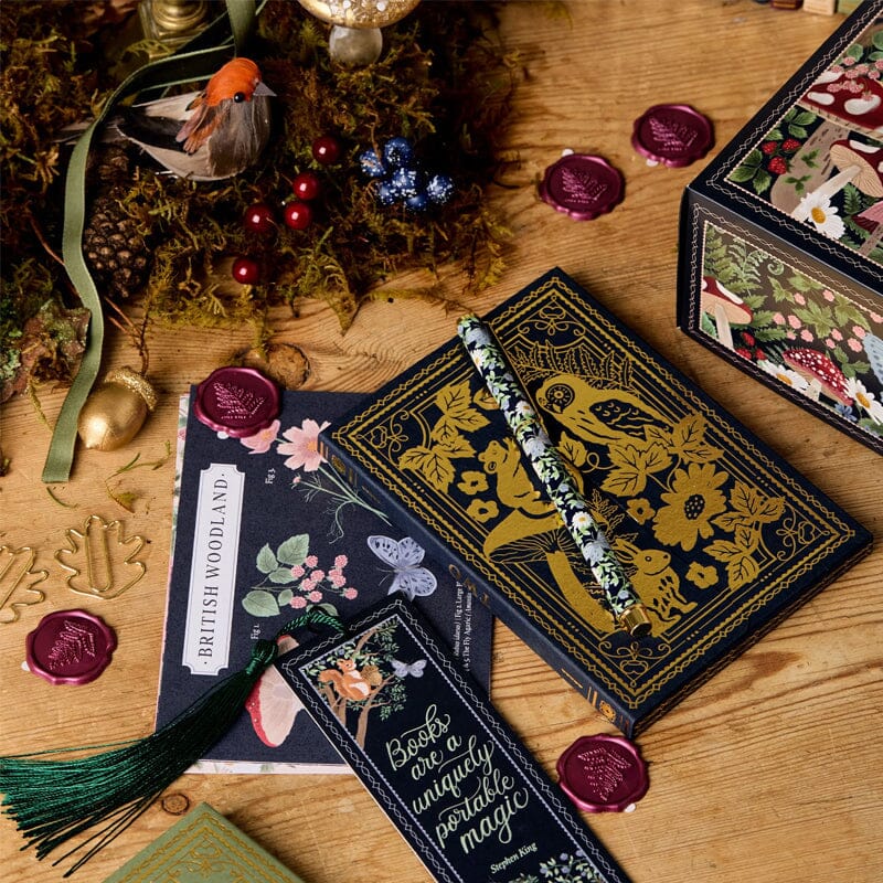 Premium Adventskalender til Kontorartikler | Limited Edition 'Vinterlandskab' | 24 Eksklusive Overraskelser | Bæredygtig og Plastfri