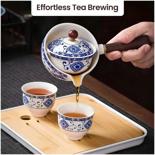 Gongfu teservis i porslin – tidlös elegans, perfekt för te