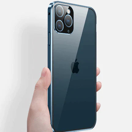 Beskyttelsescover i hærdet glas til iPhone