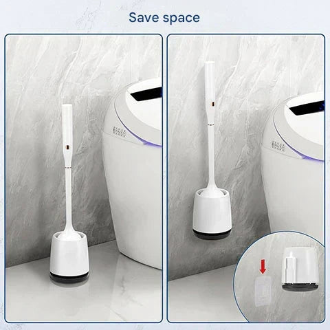 Smart toalettborste med UV-sterilisering och dubbla huvuden