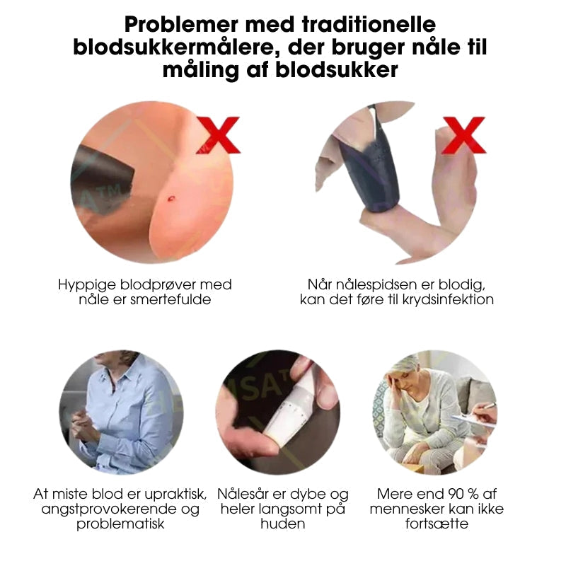 Præcist og Bærbart Pulsoximeter til Sundhedsovervågning