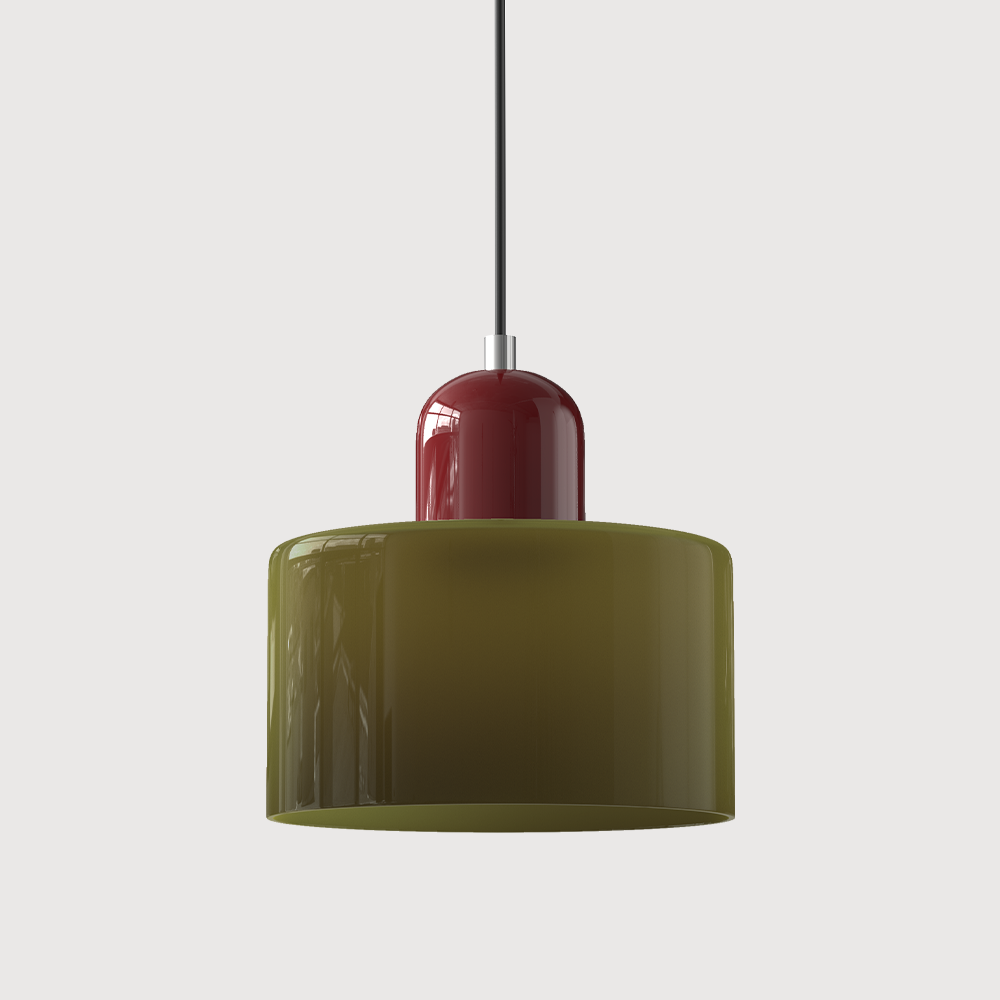 Elegant Glaspendel med Justerbar Højde – Perfekt til Moderne Hjem