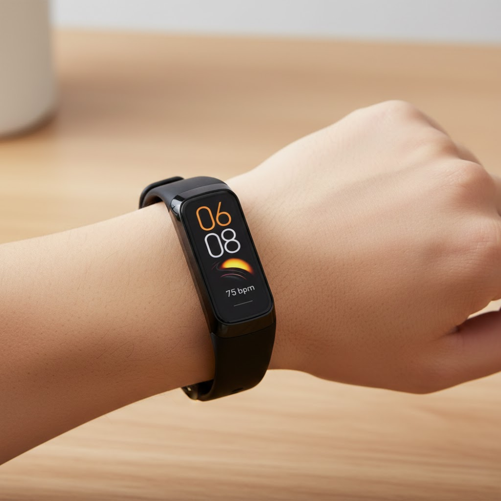 Slankt Smartwatch med Pulsmåler & 25 Sportsfunktioner
