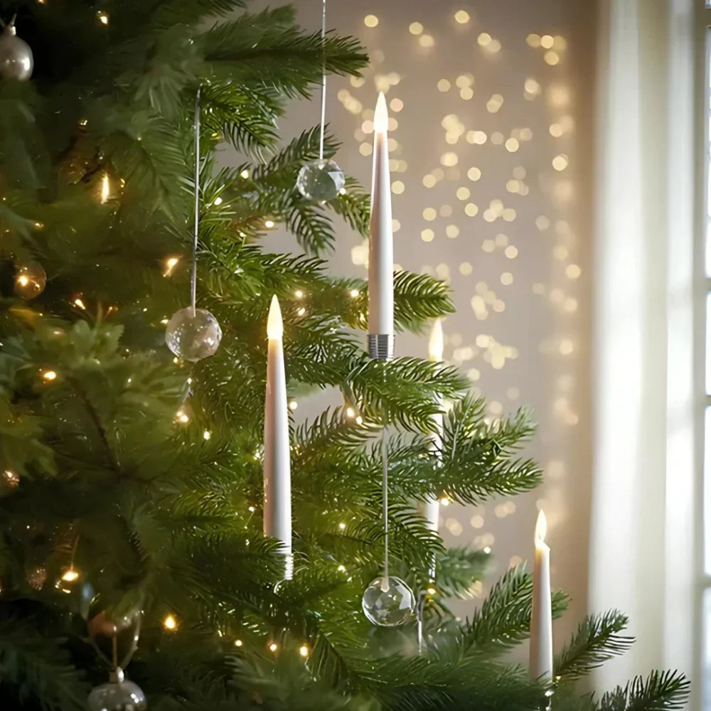 Flackande LED-julgransbelysning – Säkert och Mysigt
