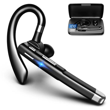 Trådløse Bluetooth 5.1 hovedtelefoner med dobbelt mikrofon