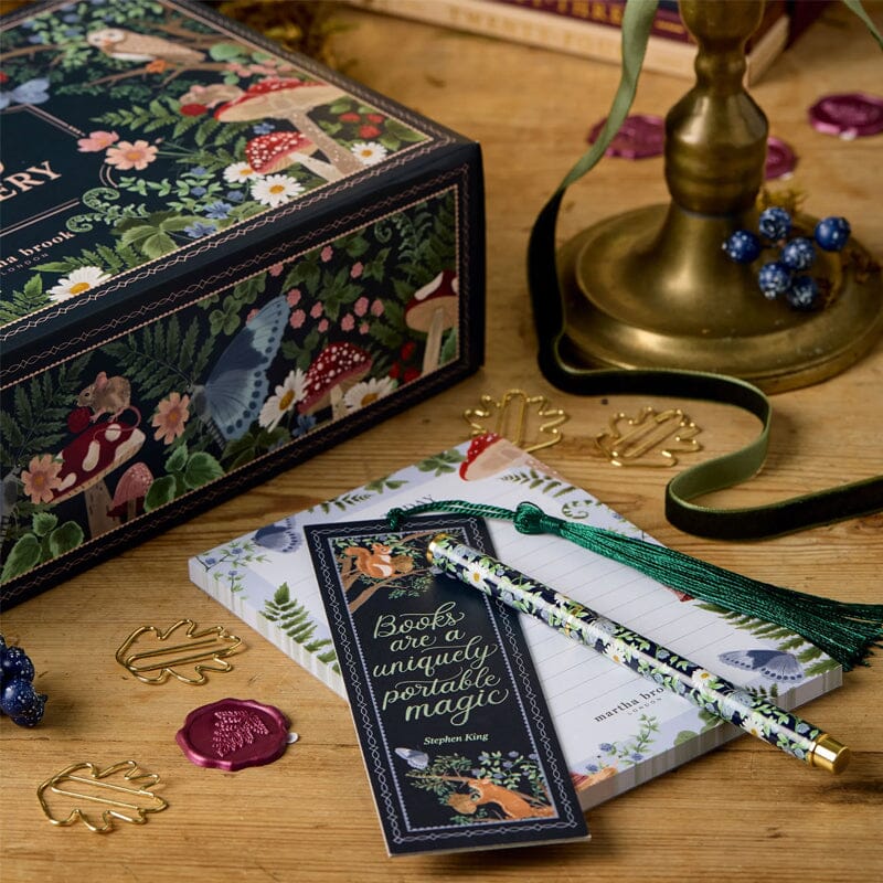 Premium Adventskalender til Kontorartikler | Limited Edition 'Vinterlandskab' | 24 Eksklusive Overraskelser | Bæredygtig og Plastfri