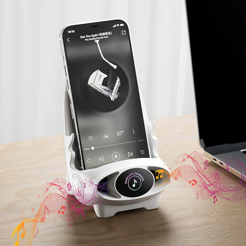 Smartphone Stativ med 15W Hurtigopladning - ChargeMate Pro