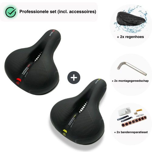 MountainComfort - Ergonomisk cykelsæde med stødabsorbering