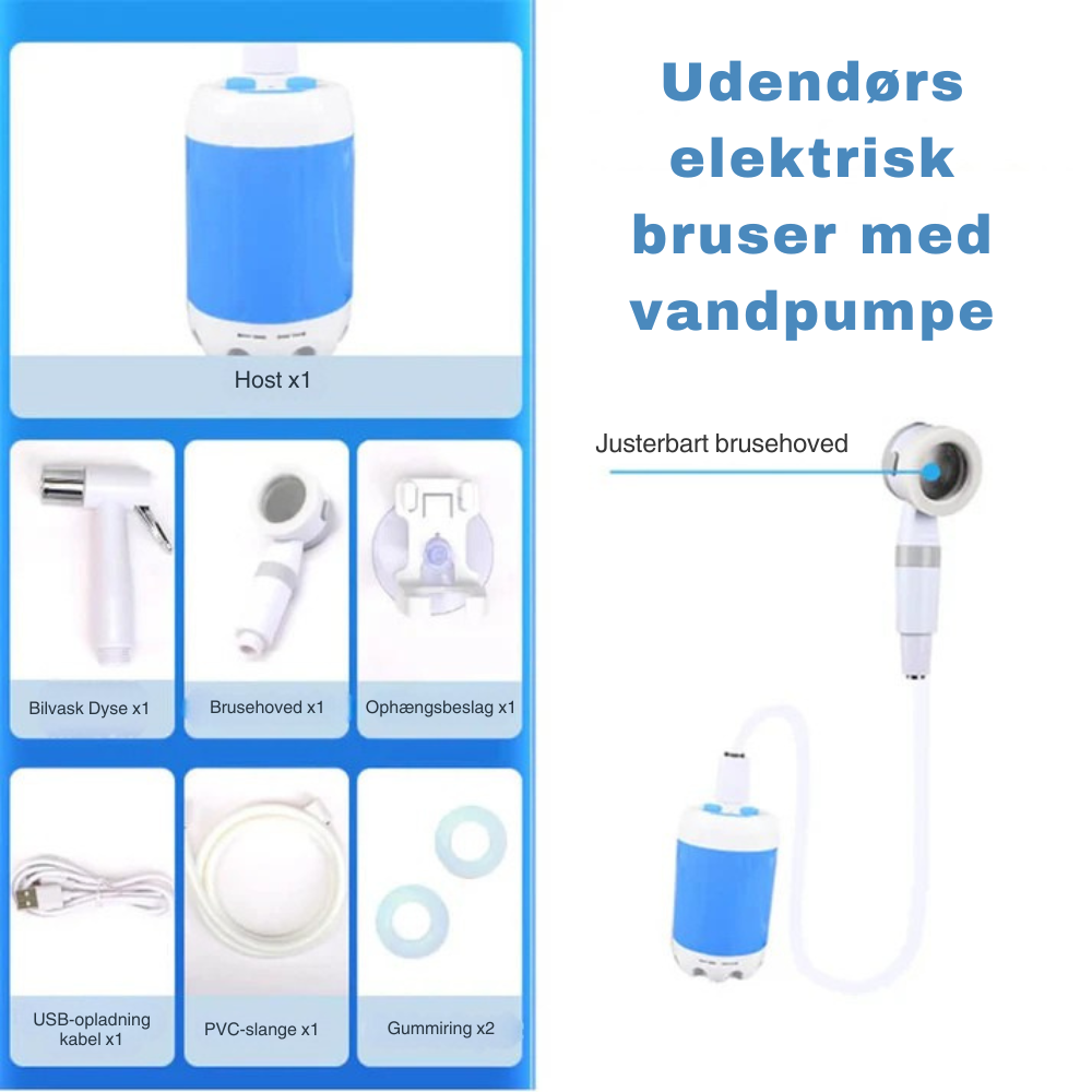 Bärbar och Hopfällbar Vattenbehållare för Camping och Utomhusbruk