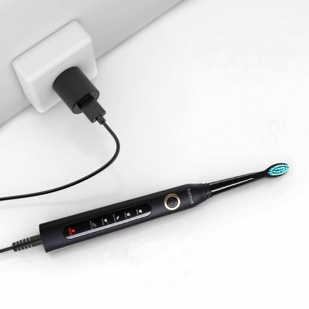 Genopladelig Sonic Tandbørste til Effektiv Rengøring