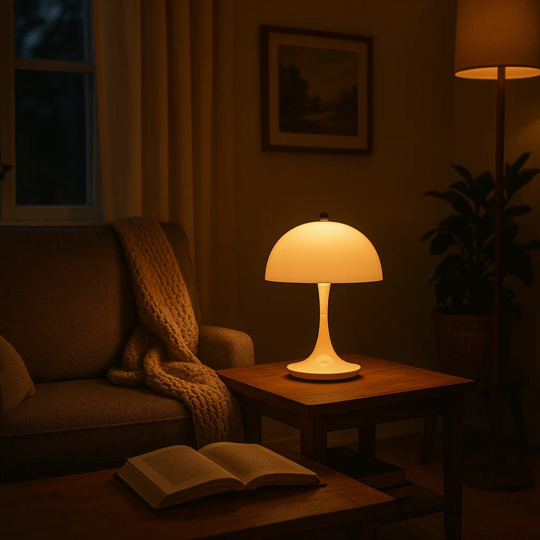 Trådløs Bordlampe med Genopladeligt Batteri – Stilfuldt Design