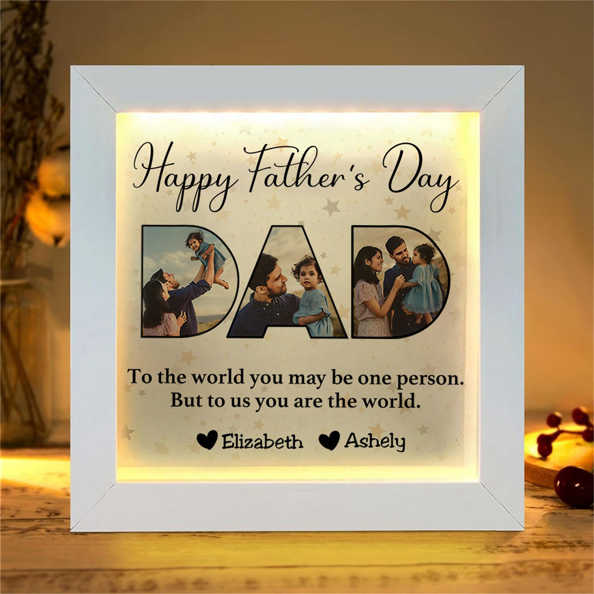Fars Dag-present – unik ramlösning till pappas speciella dag