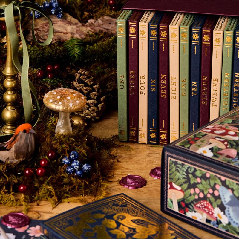 Premium Adventskalender til Kontorartikler | Limited Edition 'Vinterlandskab' | 24 Eksklusive Overraskelser | Bæredygtig og Plastfri