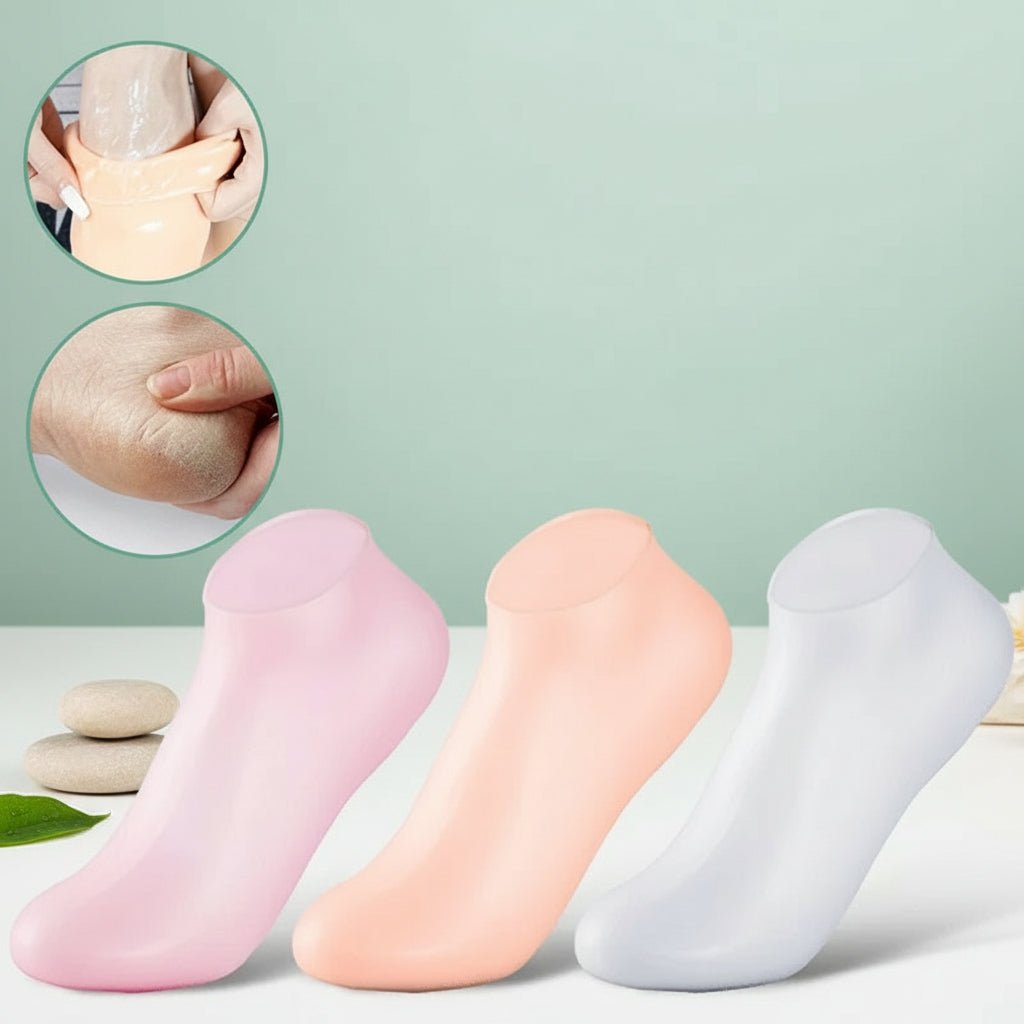 Silicone Sokker til Fodpleje – Bløde og Hydrerede Fødder