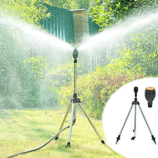 Automatiskt roterande trädgårdssprinklersystem