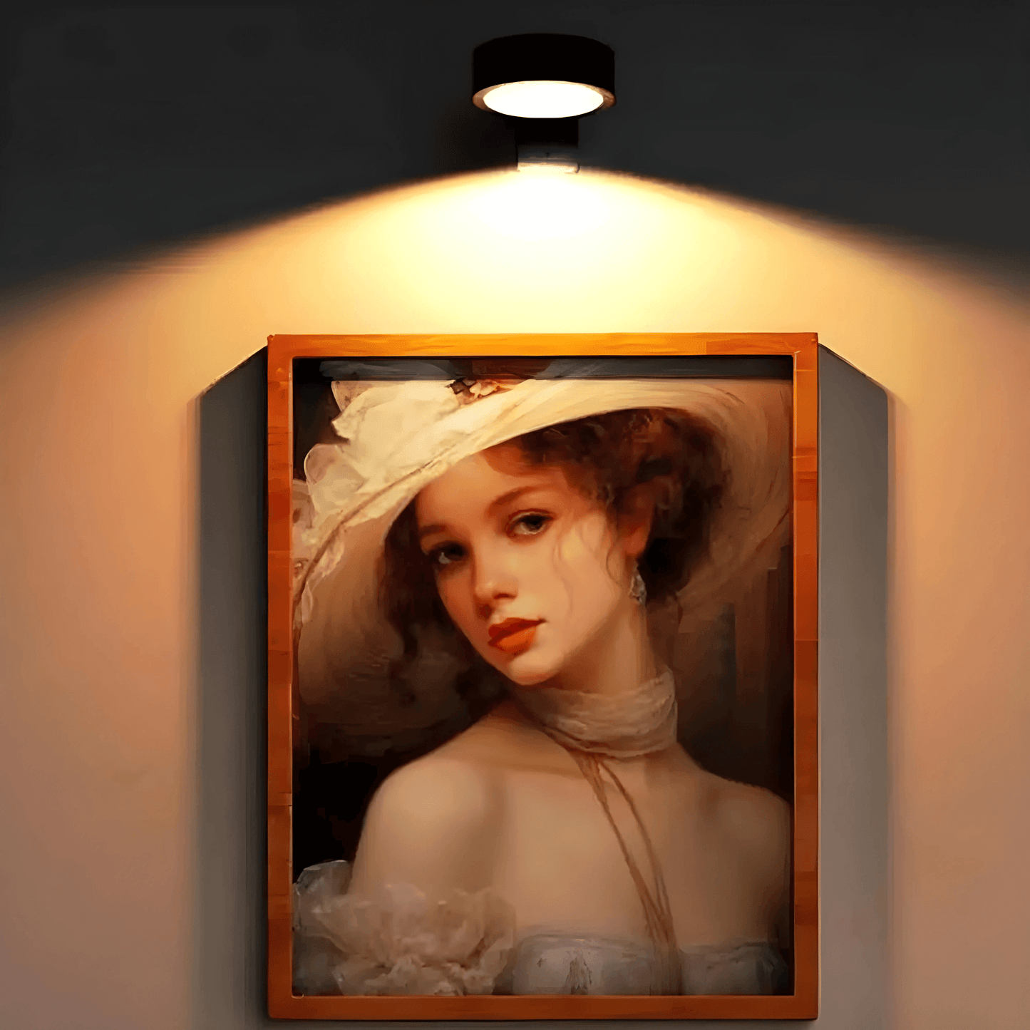 Fleksibel Magnetlampe til Malerier - 13 Farver, Trådløs & Elegant