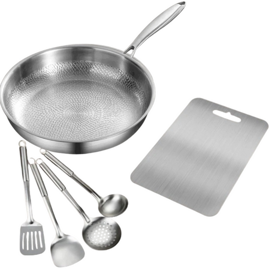 Titanium Essentials: Matlagningsset av Hög Kvalitet