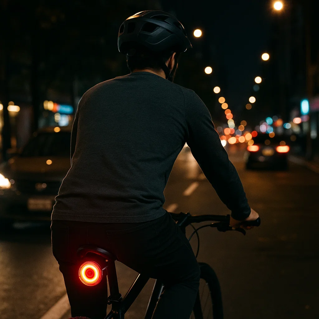 Smart Cykellygte med Automatisk Bremsefunktion og 360° Lys
