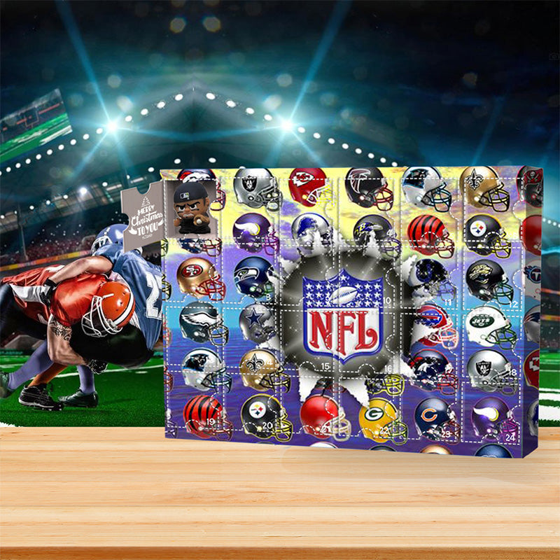 NFL Julekalender med 24 Gaver – GridironTematiseret