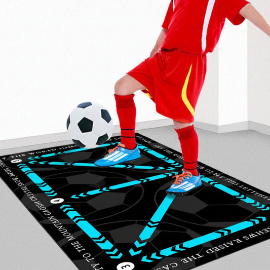 Fotbollsträningsmatta för dribbling och koordination