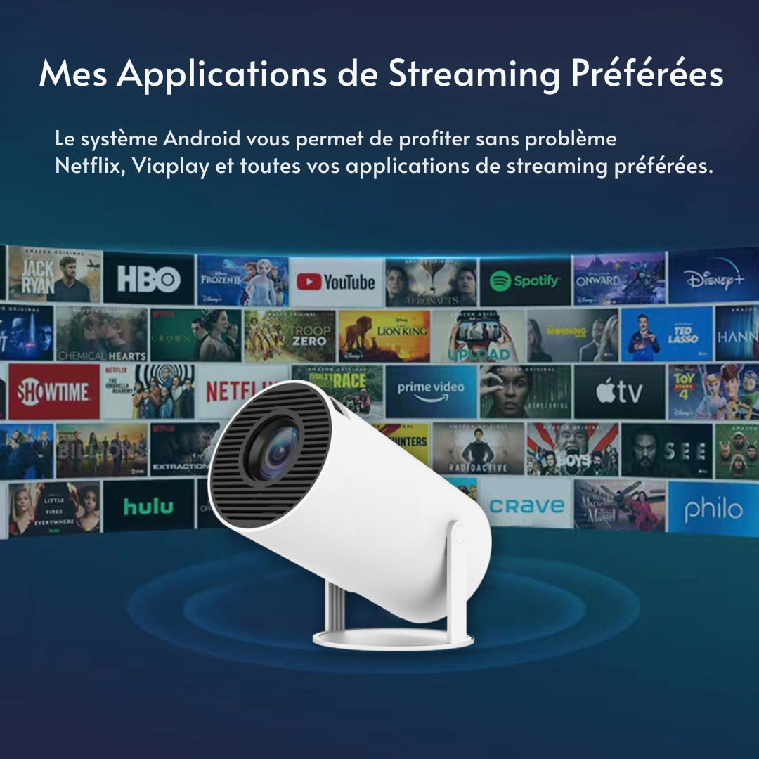 SmartProjektion 4K - Intelligente projektor med ubegrænset tilslutning