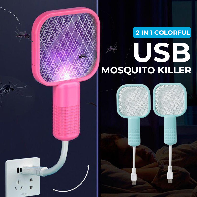 Effektiv USB-myggdödare med 360° täckning och säkerhet