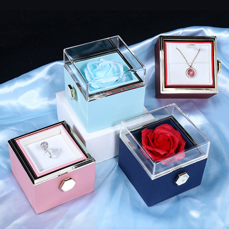 Eternal Rose Box – Elegant Opbevaring af Kunstige Roser