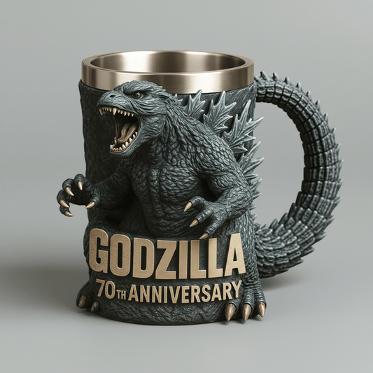 3D Keramisk Mugg med Monsterdesign för Kaffeentusiaster