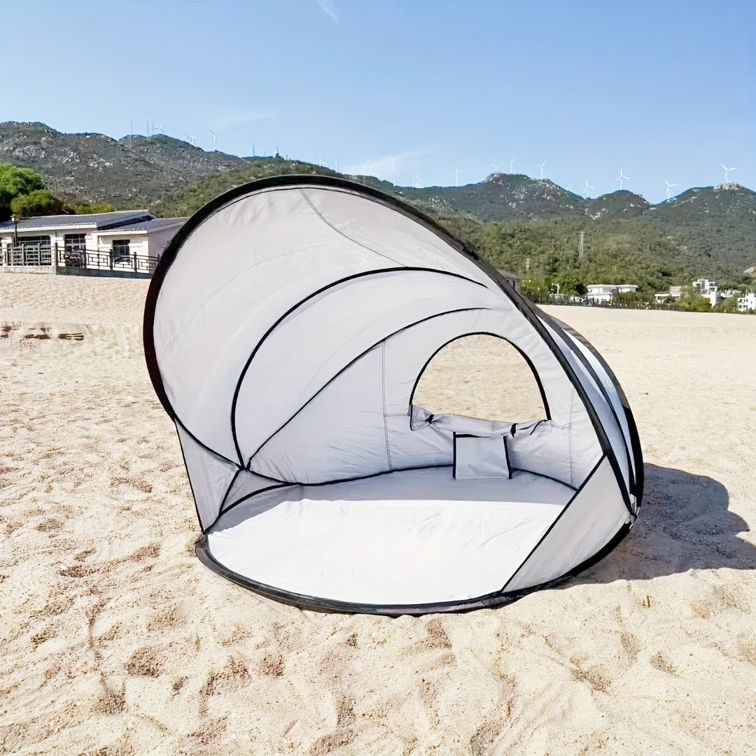 Hurtigopslåelig Strandtelt - Optimal Beskyttelse til Alle