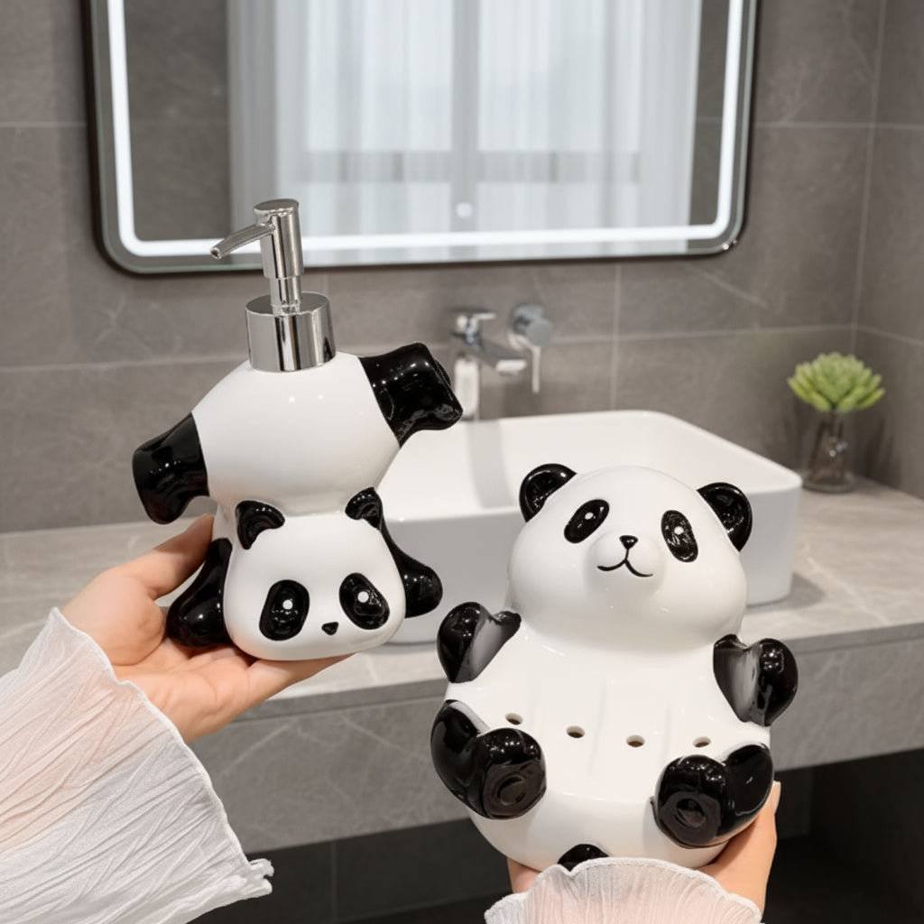 Fleksibel Panda Sæbedispenser