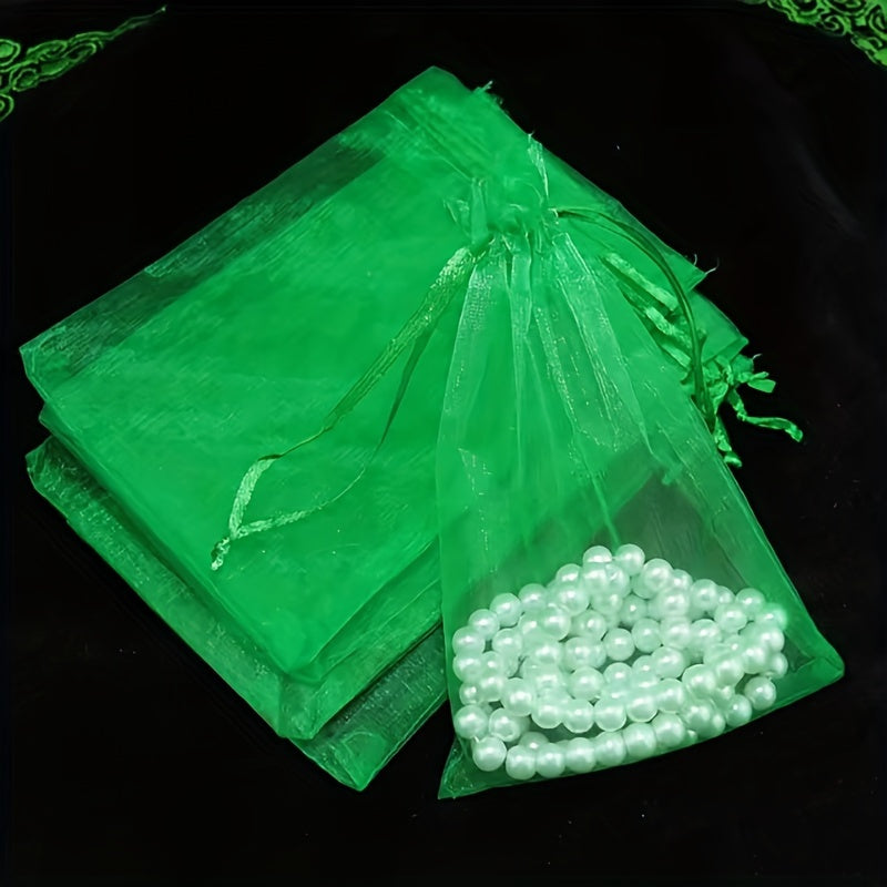 Eleganta presentförpackningar i organza – idealiska för presenter och festdekorationer
